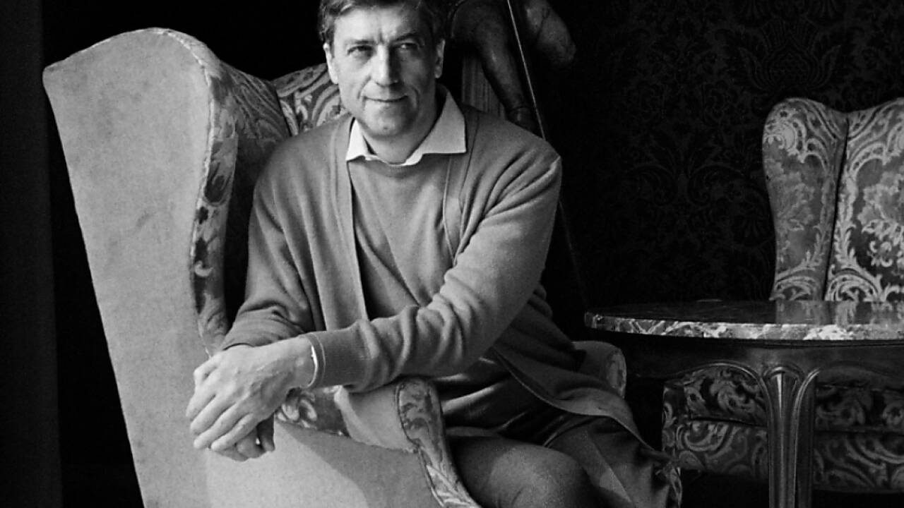 Nino Cerruti am Höhepunkt seines Ruhm im Jahr 1985 