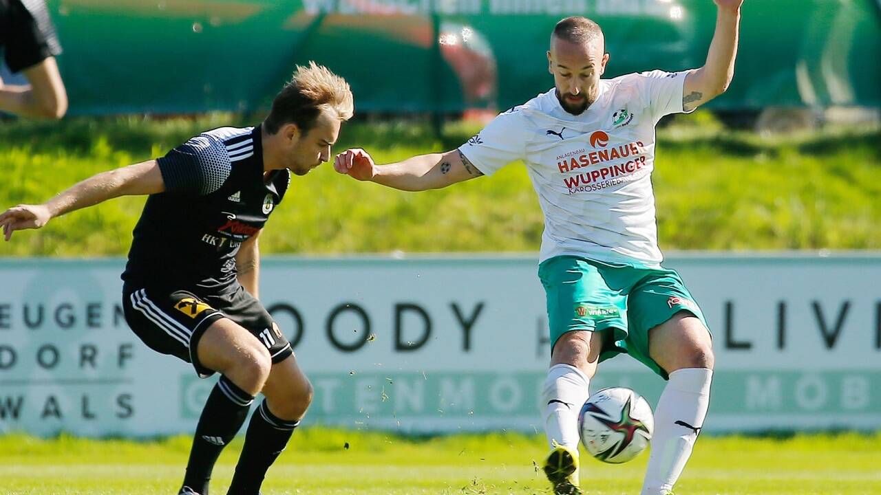 Hallwangs neuer spielender Co-Trainer: Georg Seidl. 