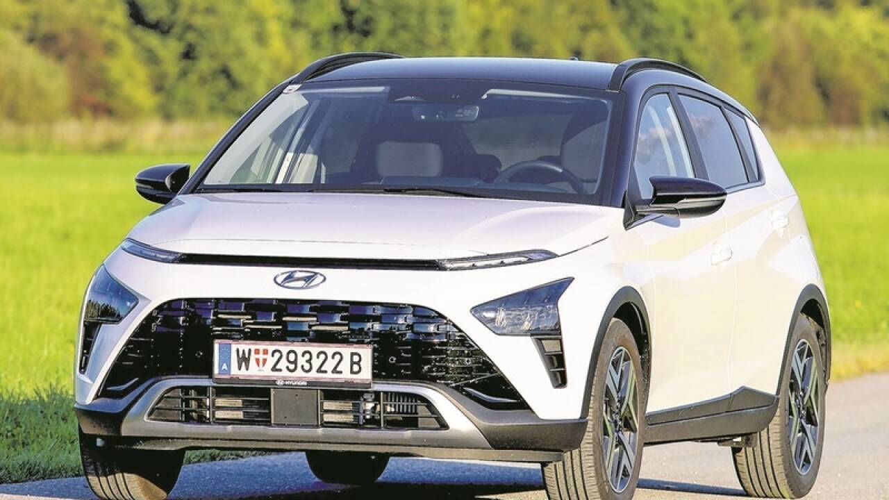 Verlässliche Technik, spannende Optik: der Hyundai Bayon. 