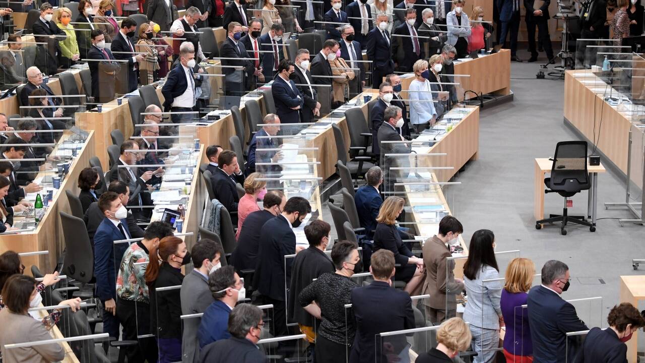 Ein Blick in die Reihen der Abgeordneten 