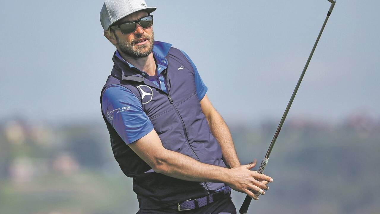 In den kommenden Wochen arbeitet er in südlichen Gefilden an seinem perfekten Schwung: Golfprofi Hans Peter Bacher.  