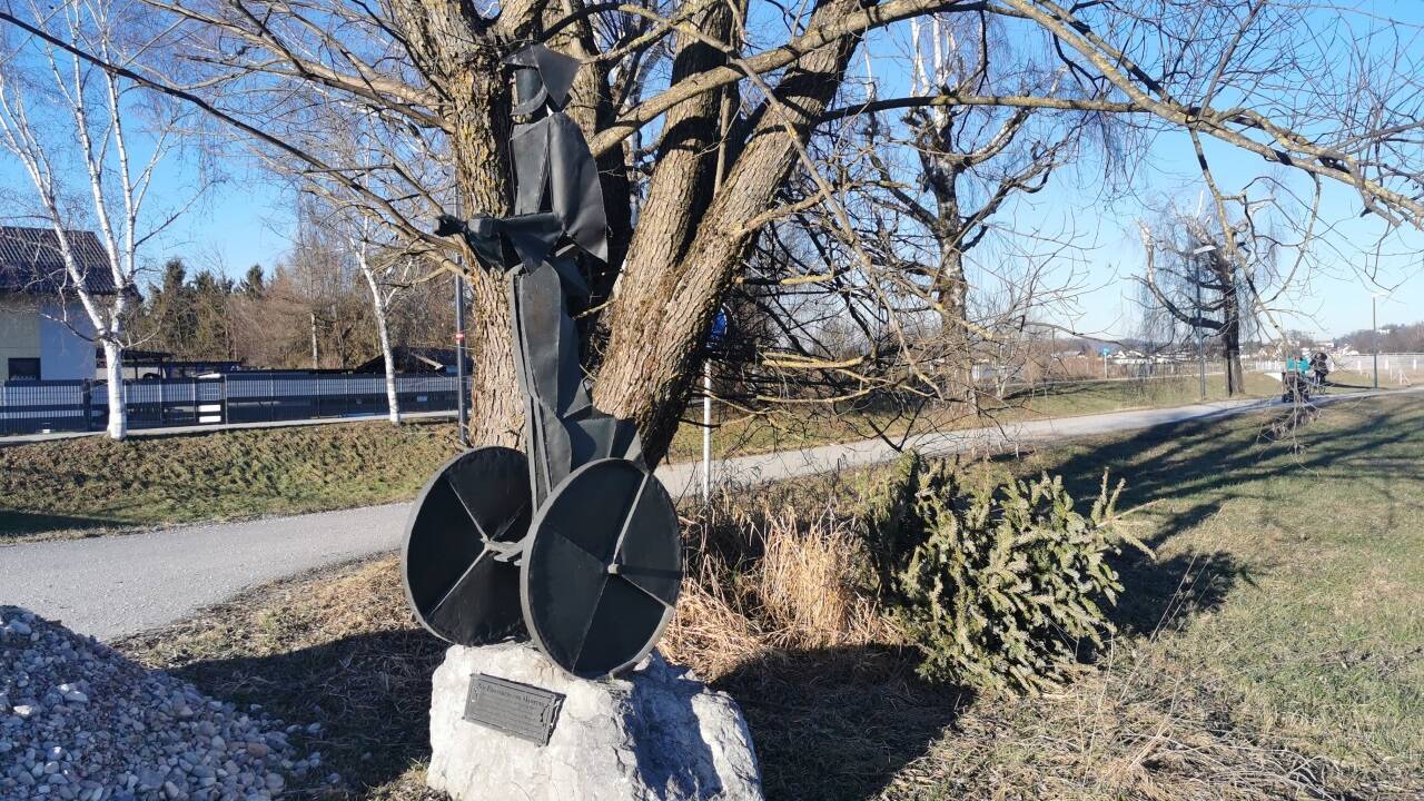 Das Mahnmal für das Lager Maxglan in Leopoldskron-Moos. 