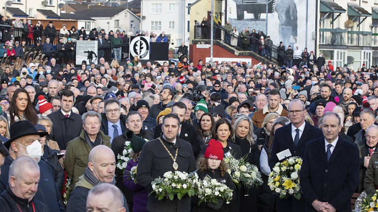 Gedenken an die Opfer des 'Bloody Sunday' 