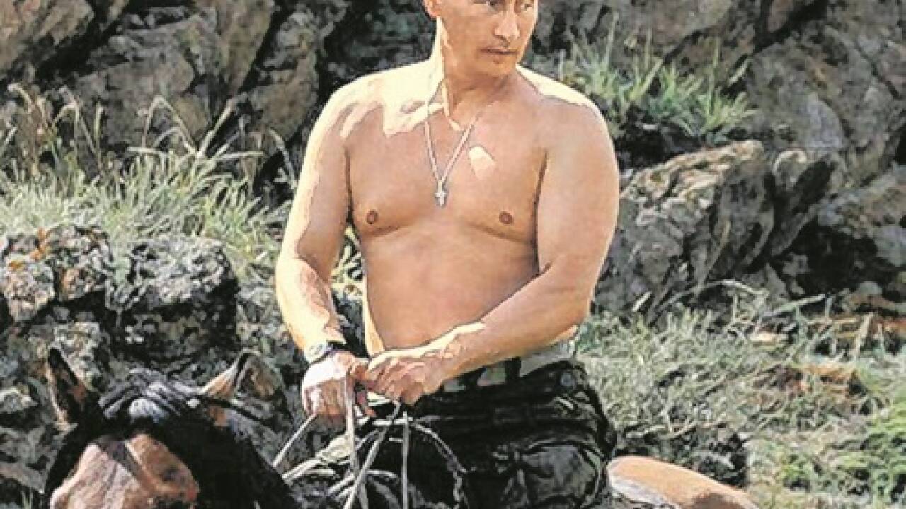 Putin mit 1 PS.  