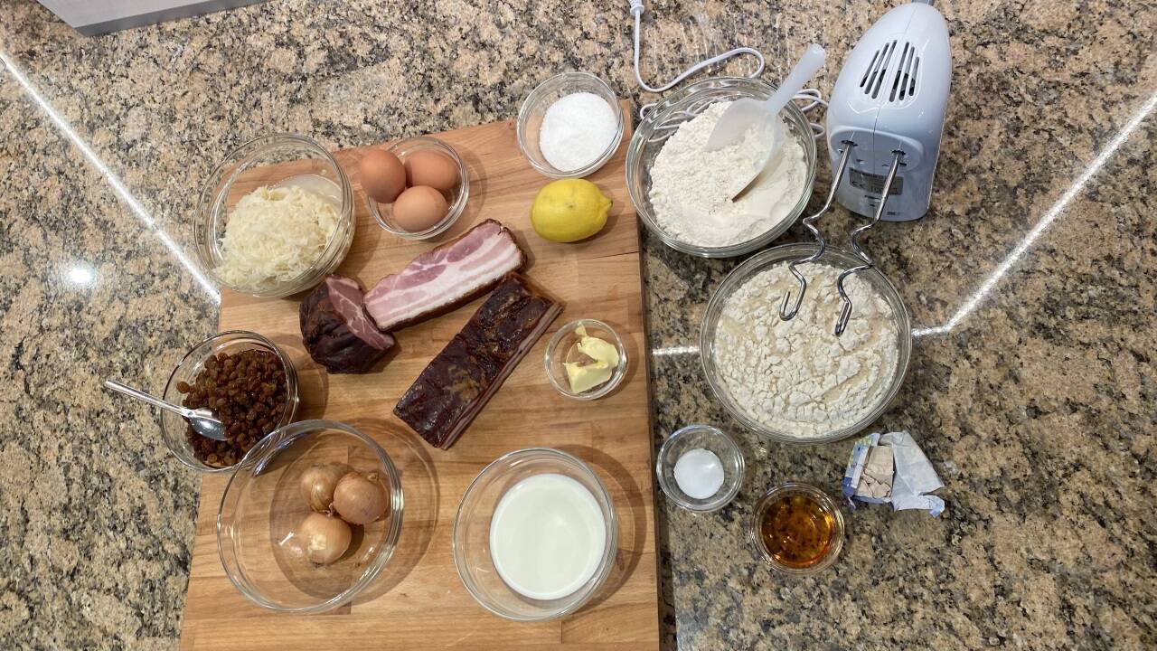 Die Zutaten: Von Rum bis Speck ist alles drin. 