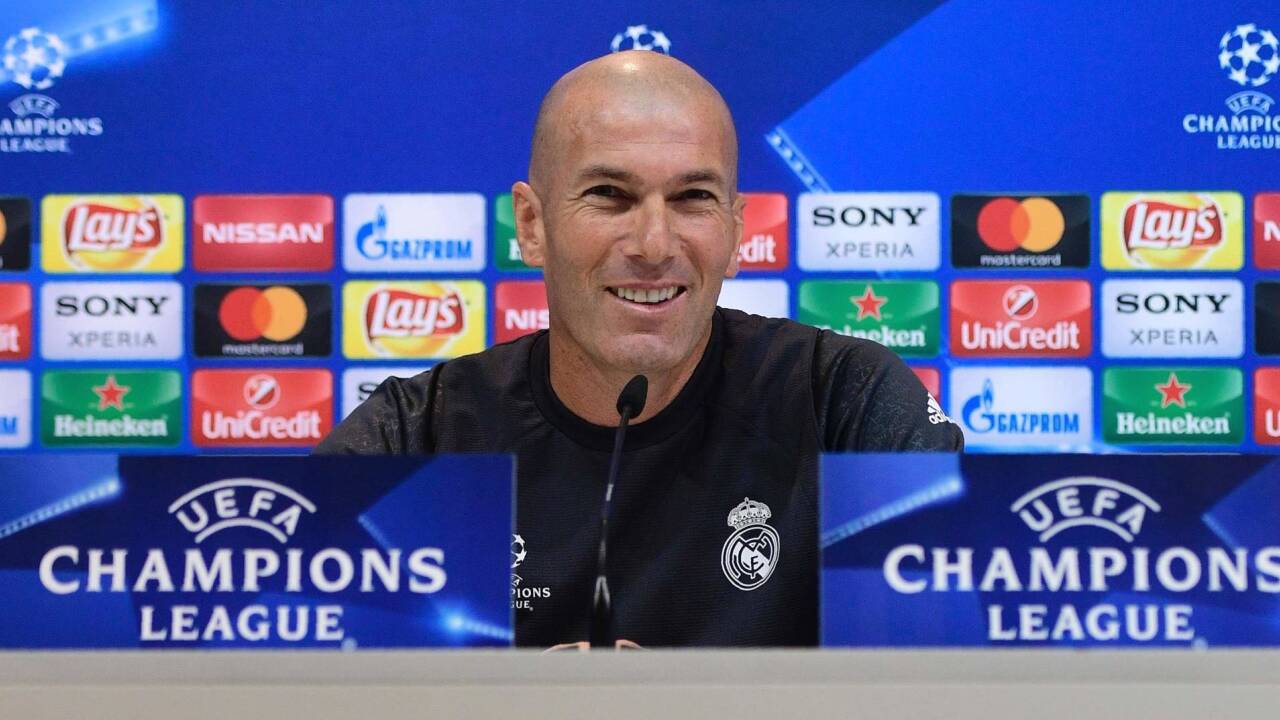 Zinedine Zidane - als Trainer von Real Madrid trifft er im CL-Finale auf Juventus Turin. 
