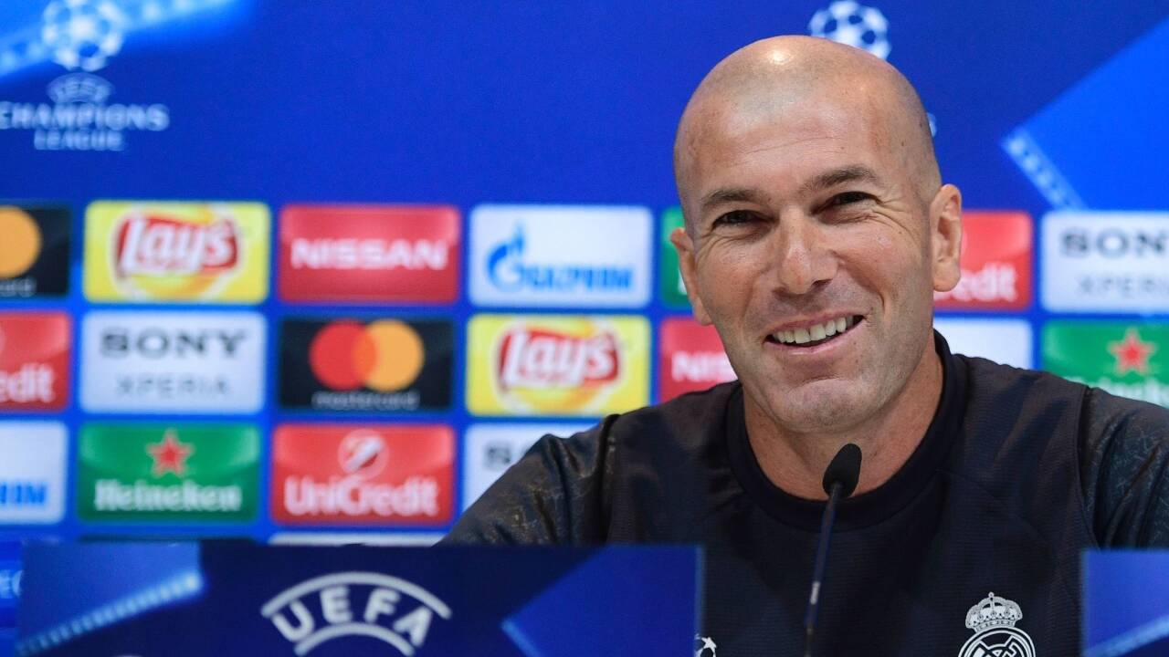 Zinedine Zidane - als Trainer von Real Madrid trifft er im CL-Finale auf Juventus Turin. 