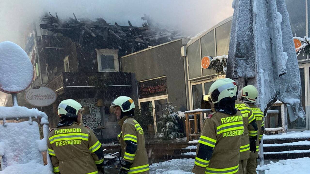 Löscheinsatz in Saalbach-Hinterglemm 