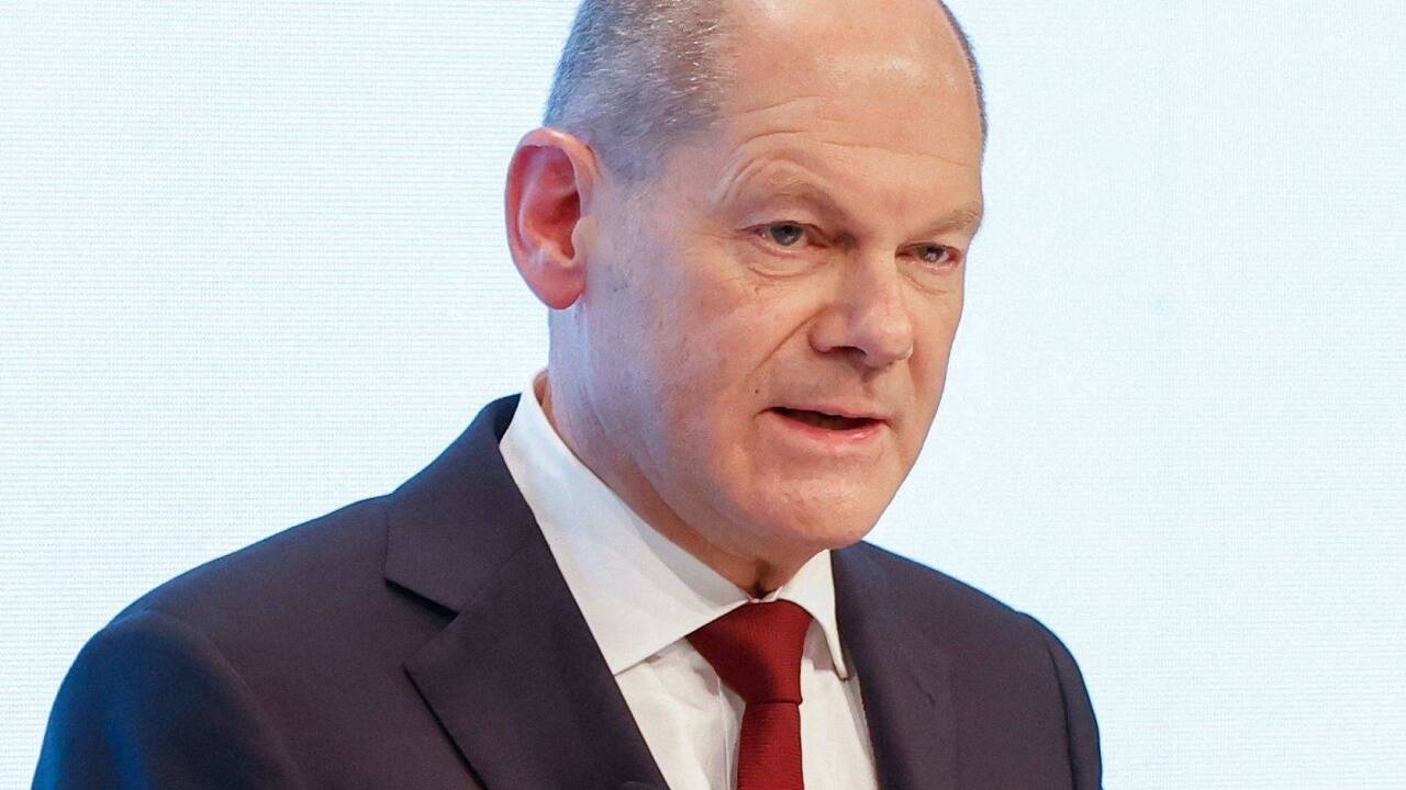Olaf Scholz trifft sich ...  