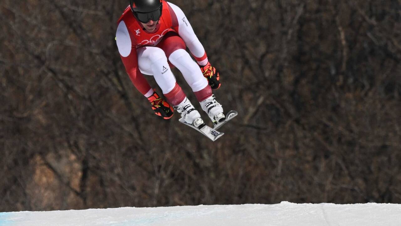 Matthias Mayer raste erneut zu Olympiagold im Super-G. 