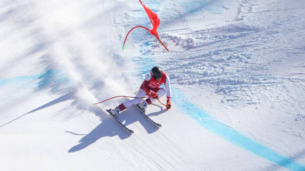 Matthias Mayer raste erneut zu Olympiagold im Super-G. 
