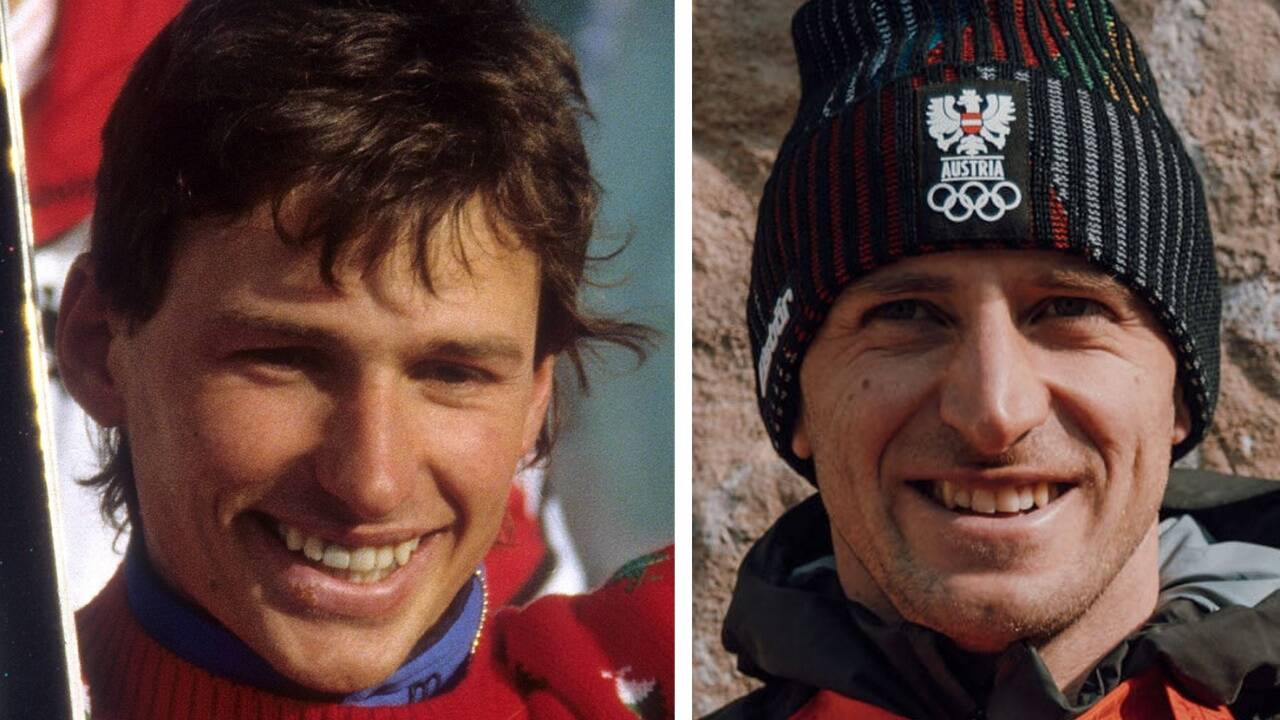 Helmut und Matthias Mayer. 