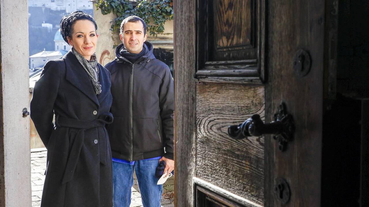 Birgit Brenner und Daniele Mattiangeli. 
