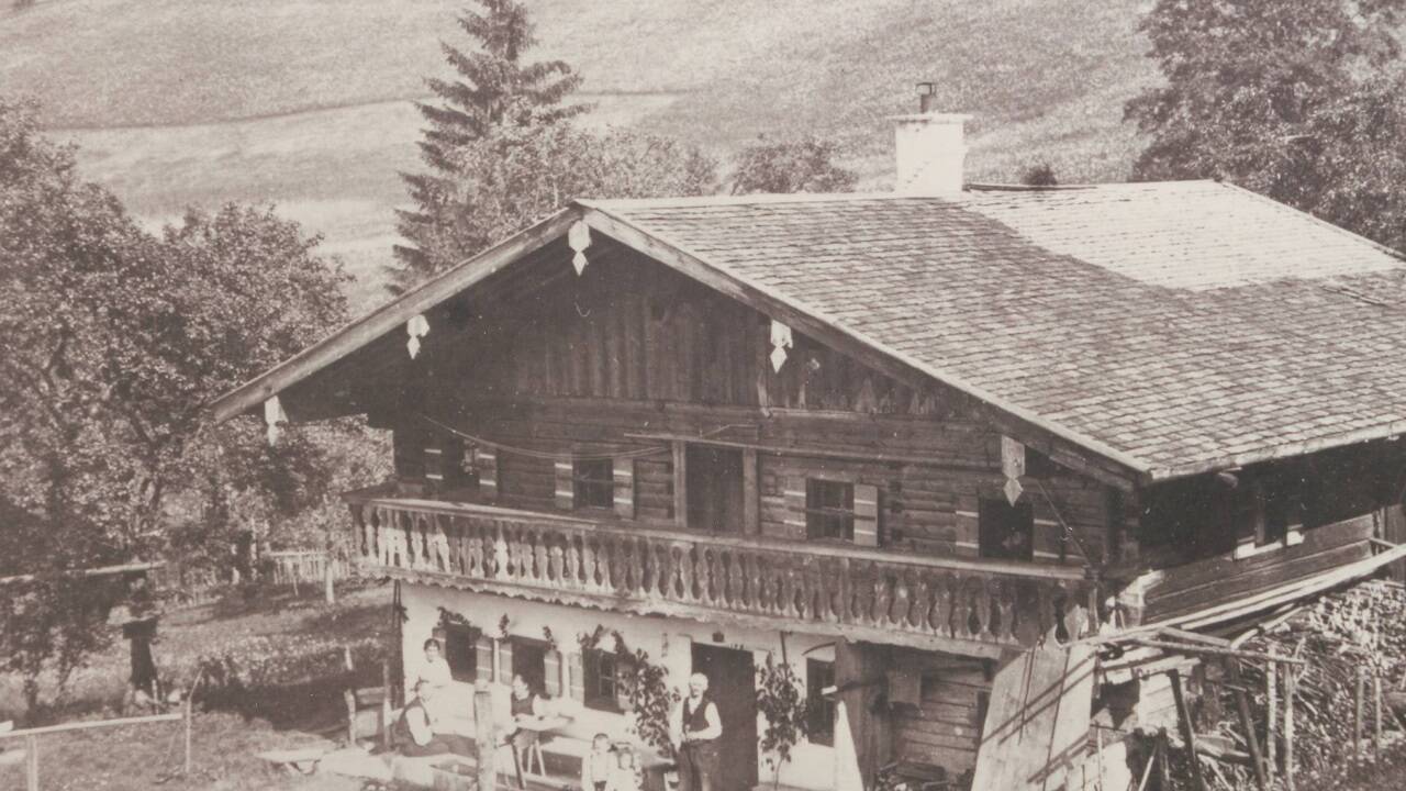 Das Haus Joseph Schaitbergers am Dürrnberg. 