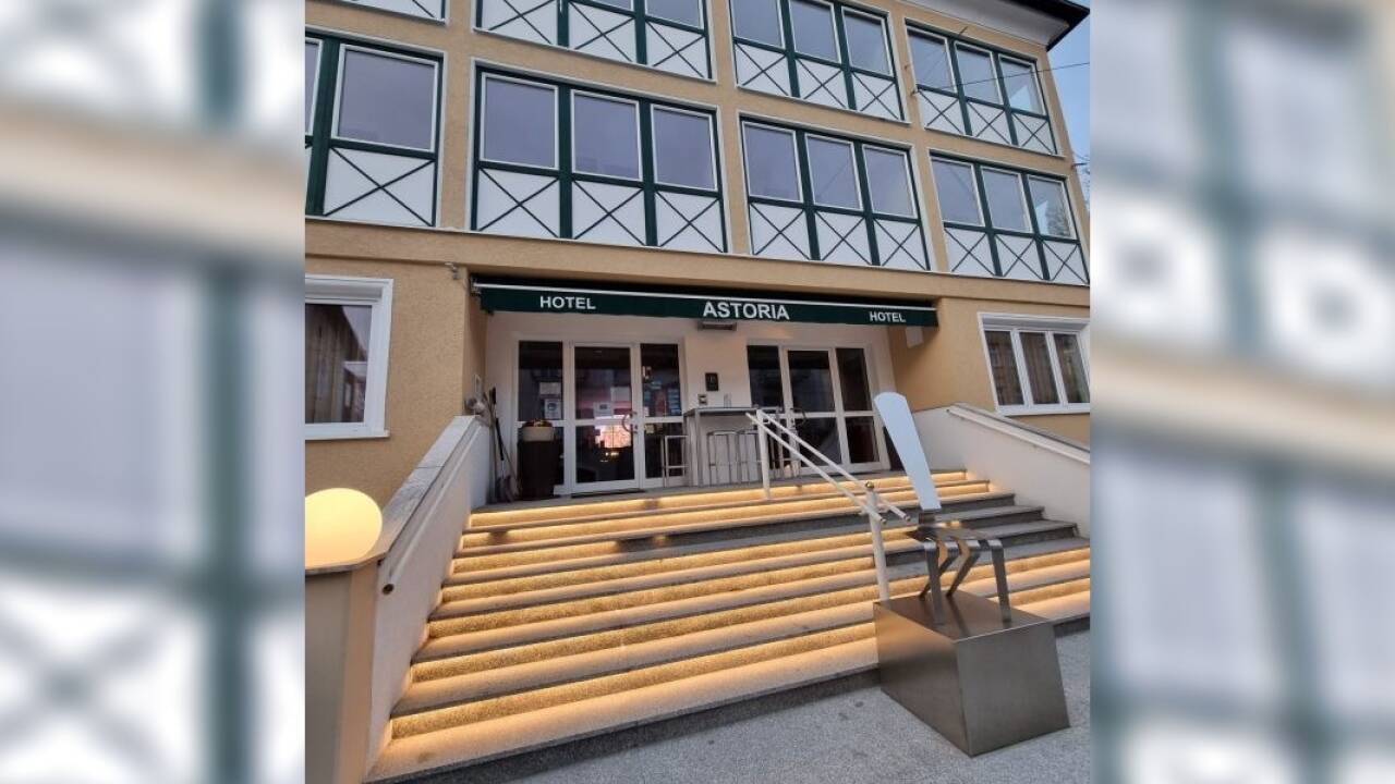 Das Hotel Astoria in Maxglan. 