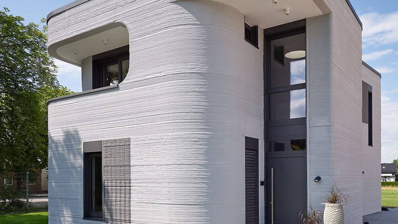 Revolution aus Deutschland: Das Schalungsunternehmen Peri baut Häuser im 3D-Druckverfahren.  