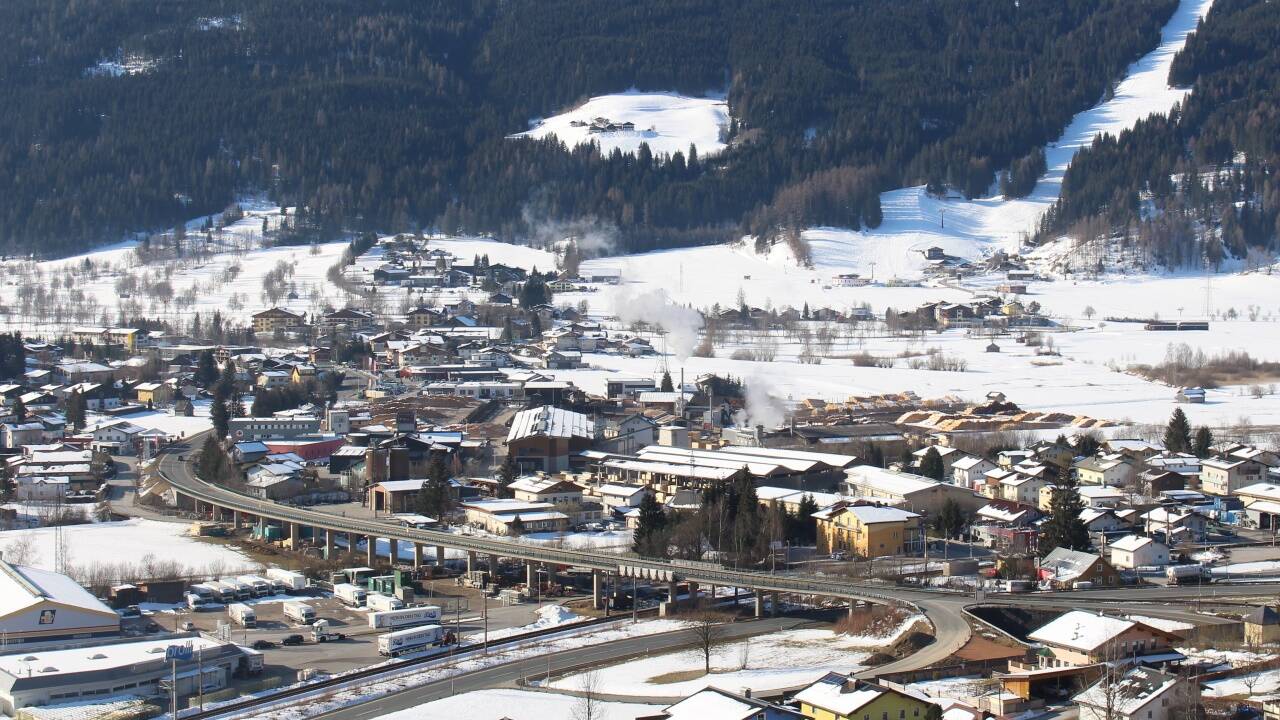 Radstadt im Winter – die Pongauer Gemeinde war im Februar sogar Österreichs kältester Ort unter 1000 Metern. 