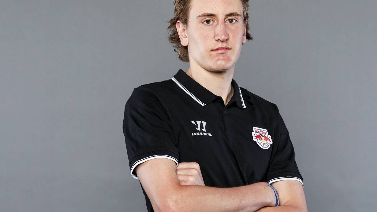 Luca Auer ist einer der vielversprechendsten Eishockey-Nachwuchsspieler Österreichs. 