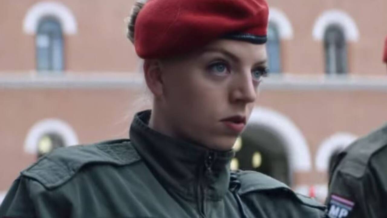 Hauptmann Christina Hofer. 