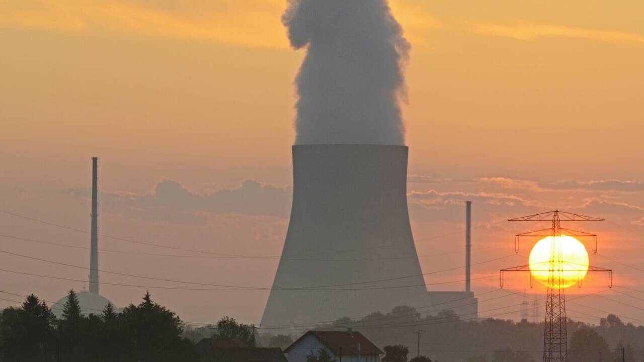 Noch am Netz: Atomkraftwerk Isar. 