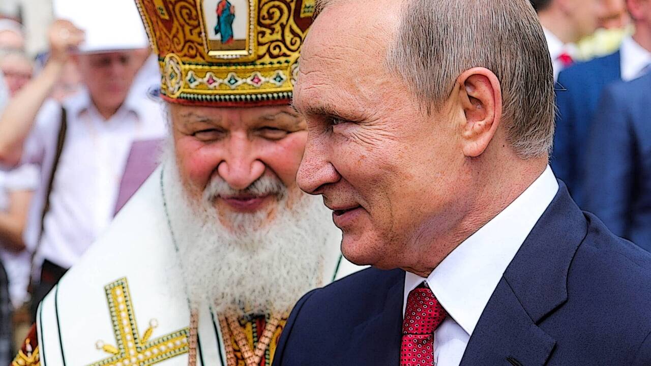 Kyrill und Putin. Kyrill und Putin.