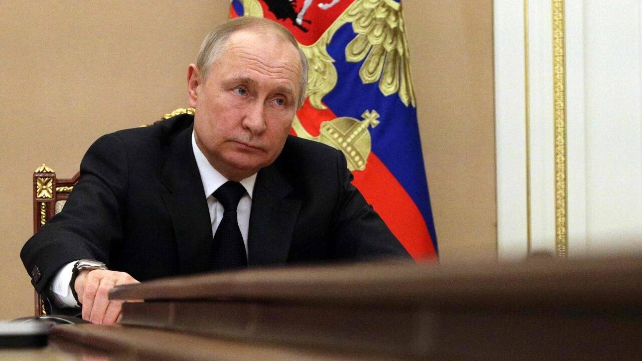 Russlands Präsident Wladimir Putin.  Russlands Präsident Wladimir Putin.