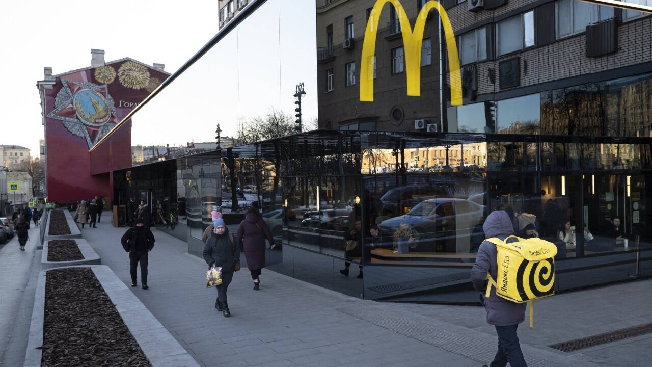 McDonald’s in Moskau hat auch schon geschlossen.  