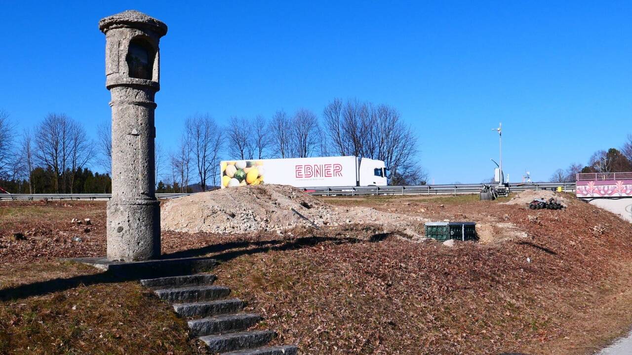Die Steinsäule in Himmelreich. Die Steinsäule in Himmelreich.