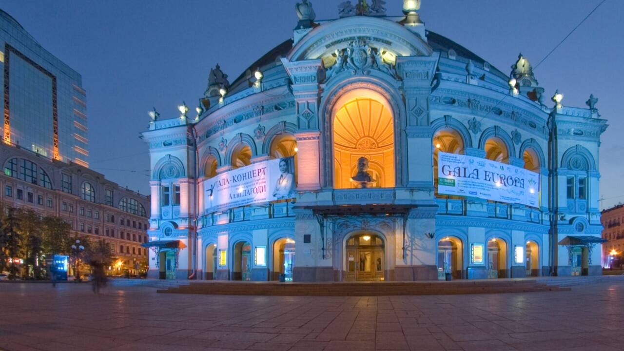 Die Nationaloper in Kiew  