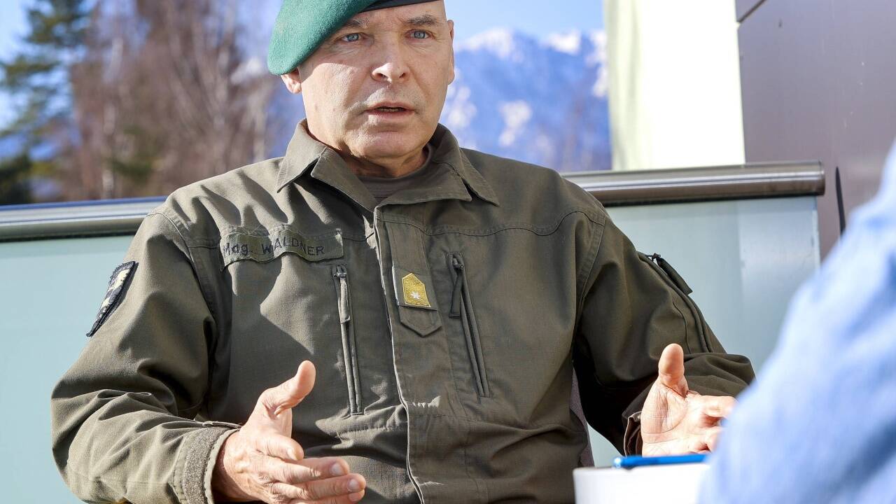 Anton Waldner ist seit 2018 Militärkommandant von Salzburg. Nach 42 Dienstjahren könnte er im Dezember abrüsten und in Pension gehen. Die Entscheidung hat er noch nicht getroffen. „Ich führe keinen Lageplan“, sagt der 61-Jährige.  