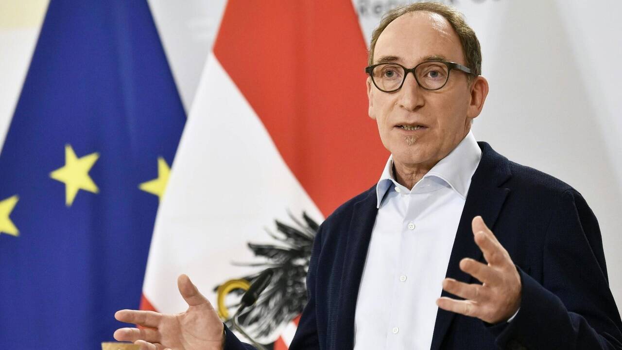 Gesundheitsminister Johannes Rauch (Grüne). 
