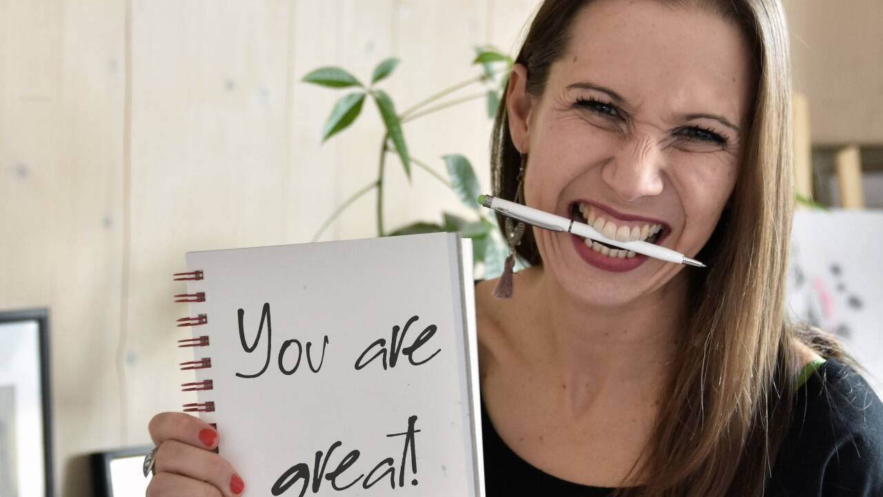 „Your are great!“ - das vermittelt sie ihrenKursteilnehmerinnen und -teilnehmern. 