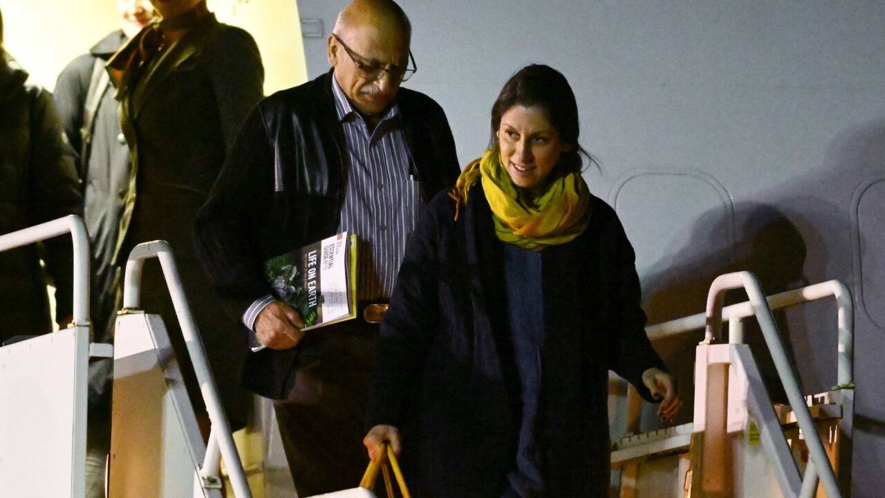 Nazanin Zaghari-Ratcliffe und Anoosheh Ashoori. Nazanin Zaghari-Ratcliffe und Anoosheh Ashoori.