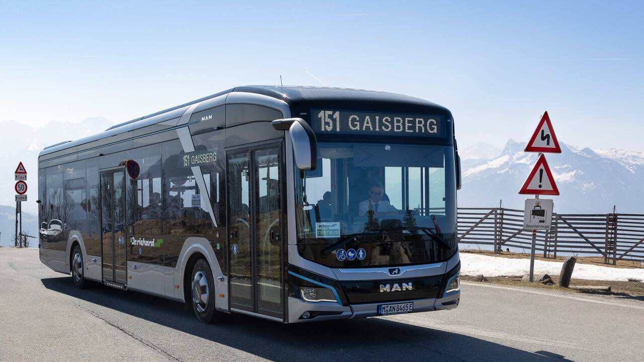 Bis Mittwoch verkehrt ein Elektrofahrzeug auf der Linie 151. 