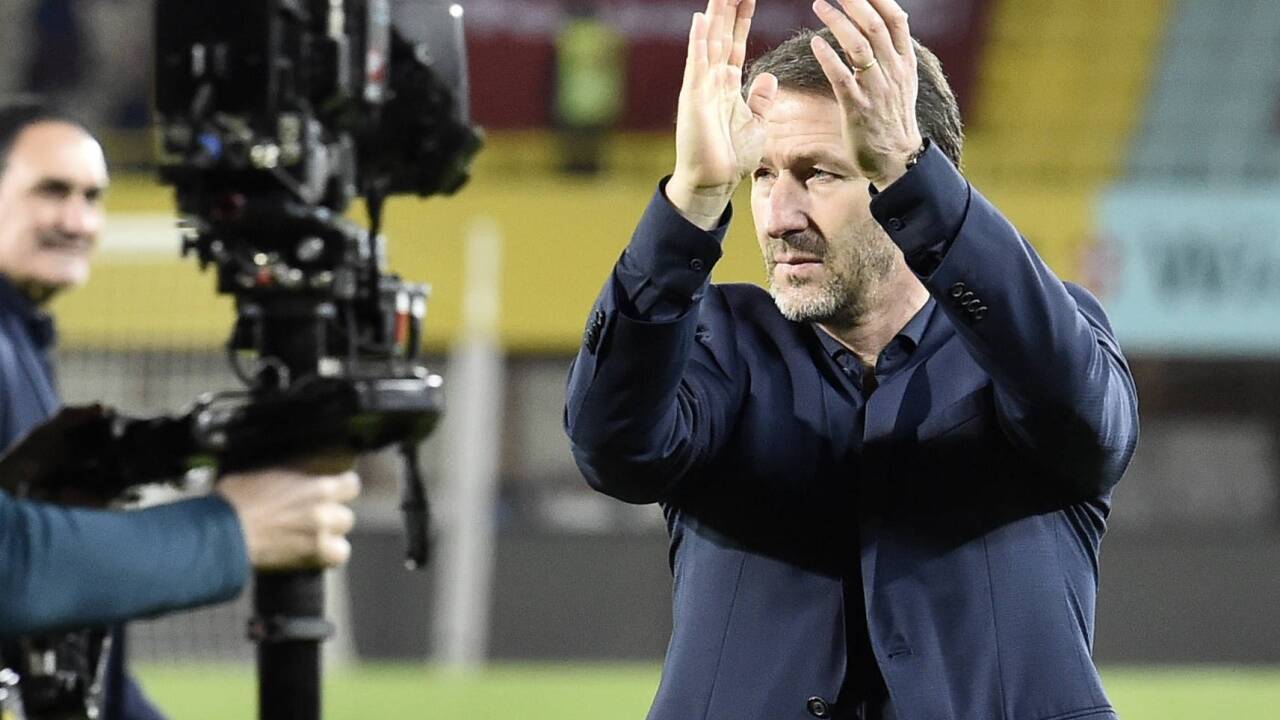 Franco Foda ging, aber nicht mit leisen Tönen.  
