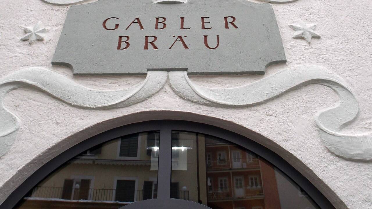 Das Gablerbräu in der rechten Altstadt. Das Gablerbräu in der rechten Altstadt.