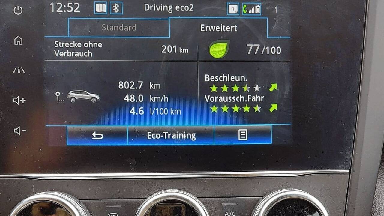 Ein Selbstversuch über rund 803 Kilometer – etwas Treibstoff konnte gespart werden.  