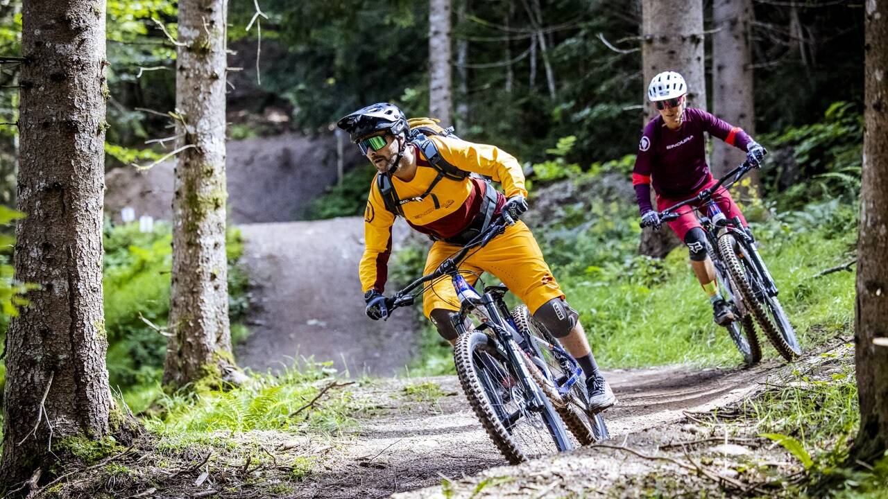 Trail-Vielfalt in Saalbach Hinterglemm Leogang Fieberbrunn. 