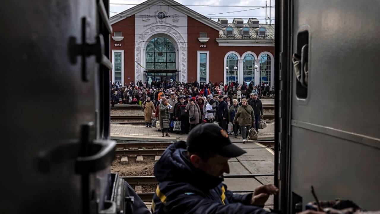 Bahnhof von Kramatorsk wurde Ziel der russischen Angriffe (Archivbild)  Bahnhof von Kramatorsk wurde Ziel der russischen Angriffe (Archivbild)