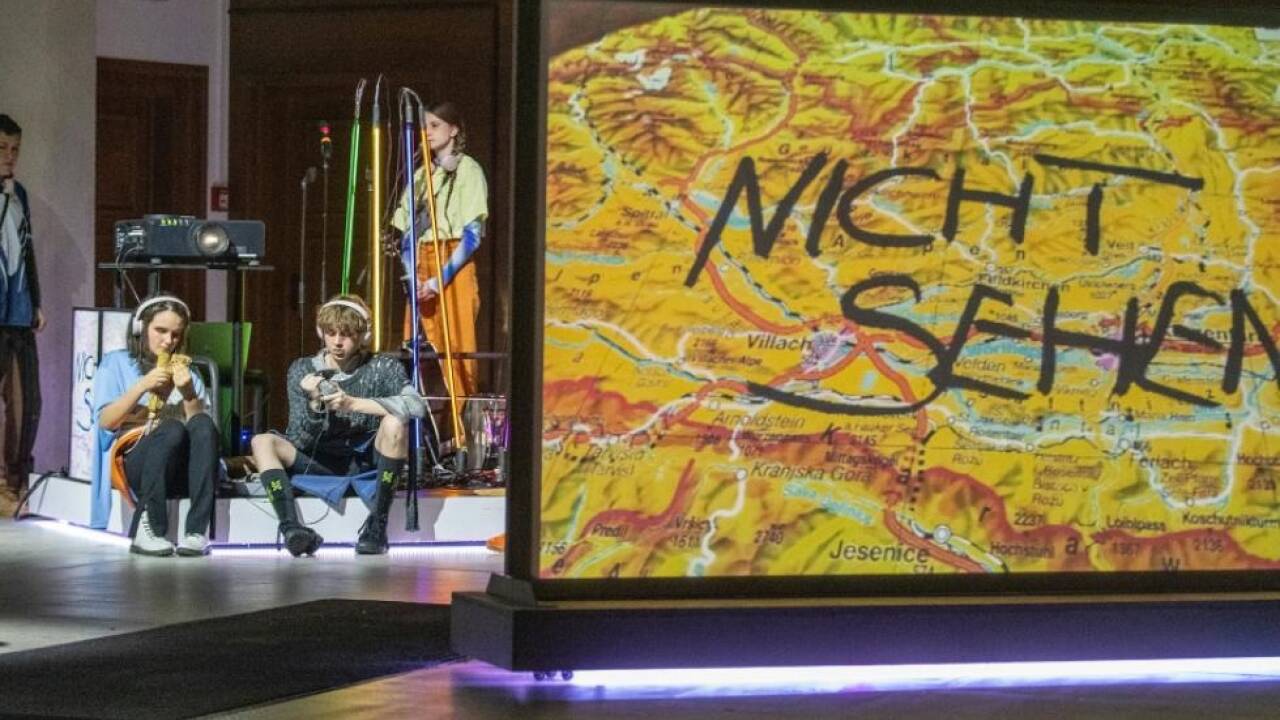 'Nicht sehen', ein Projekt von Noam Brusilovsky am Stadttheater Klagenfurt 
