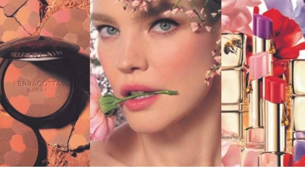 Guerlain startet mit dem Sonnenpuder „Terracotta Light“ und der getönten Lippenpflege „Kiss Kiss Bee Glow“ in die warme Jahreszeit. 