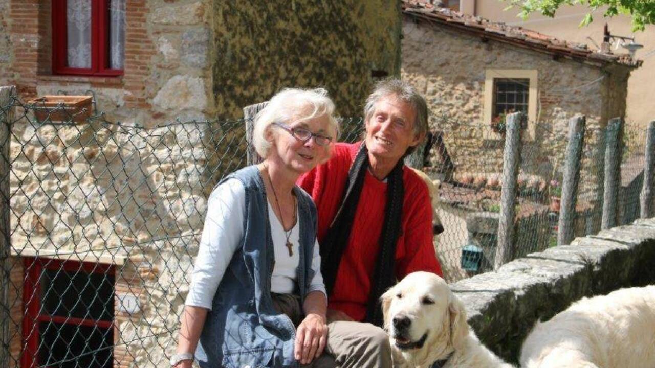 Nannerl Wenger und Stephen Ward im Sommer 2012. 