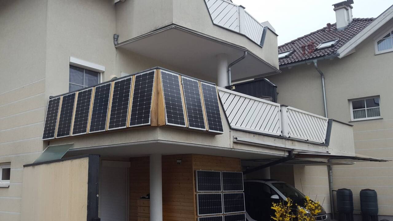 Die Solarpaneele musste der Wohnungseigentümer nach Einsprüchen abmontieren. 