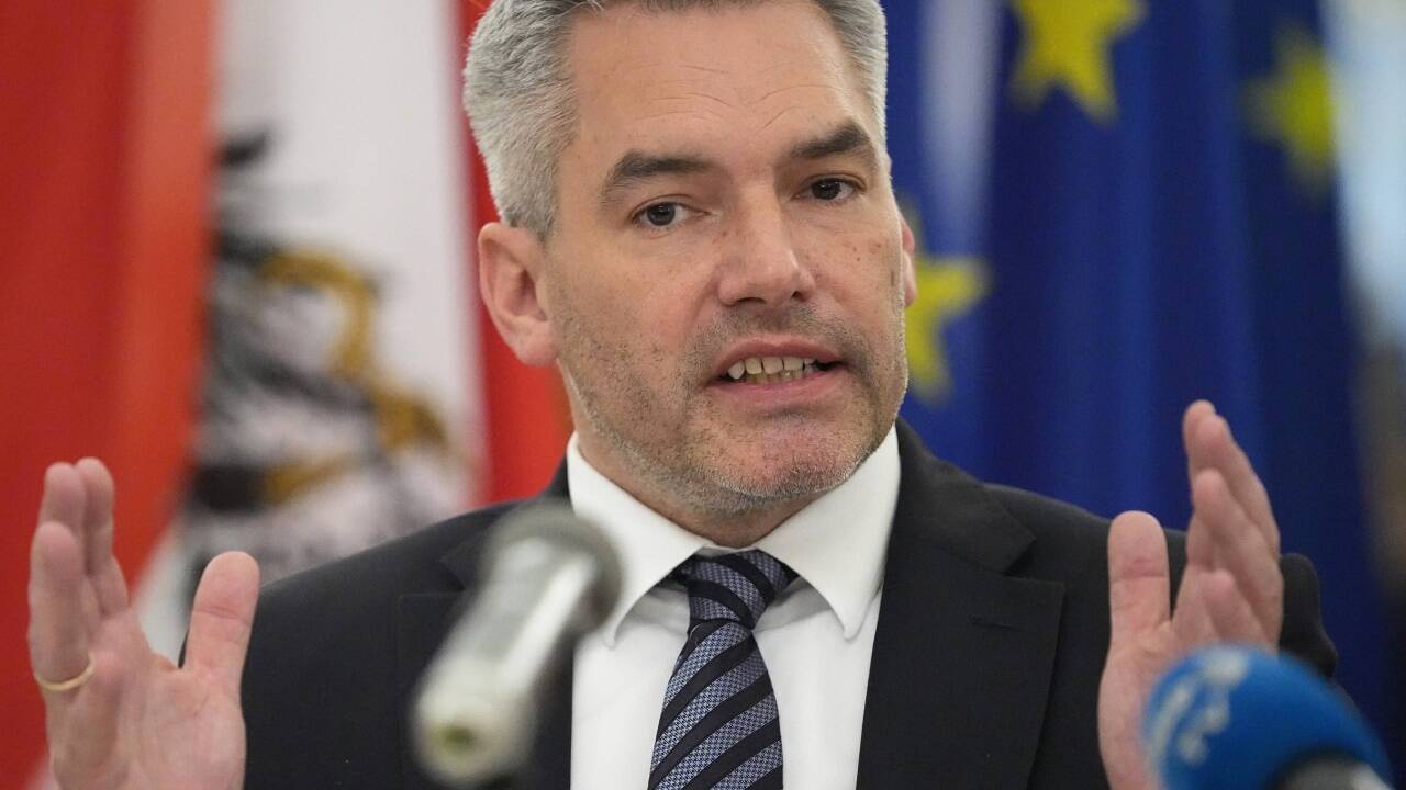 Kanzler Karl Nehammer (ÖVP). 
