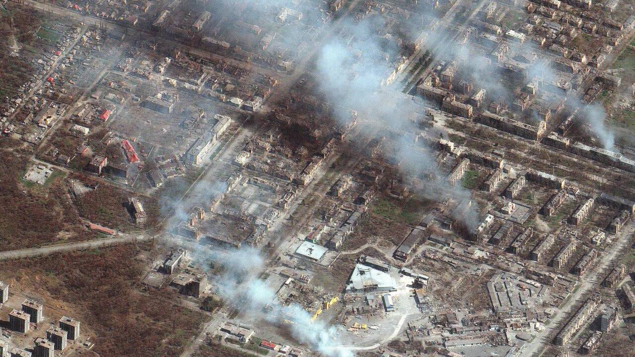 Mariupol ist völlig zerstört 