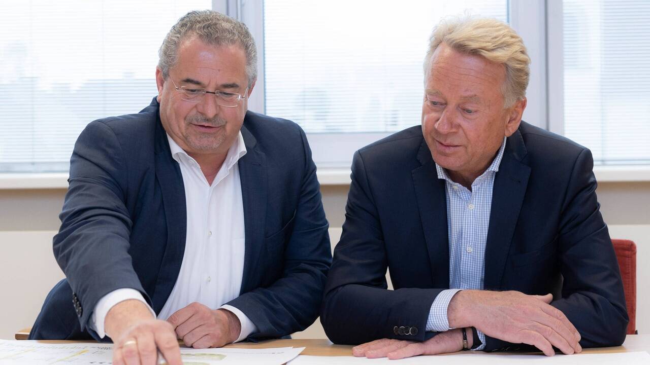 Haben große Pläne für die nächsten Jahre: GBV-Salzburg-Obmann Stephan Gröger (l.) und sein Stellvertreter Markus Sturm. 