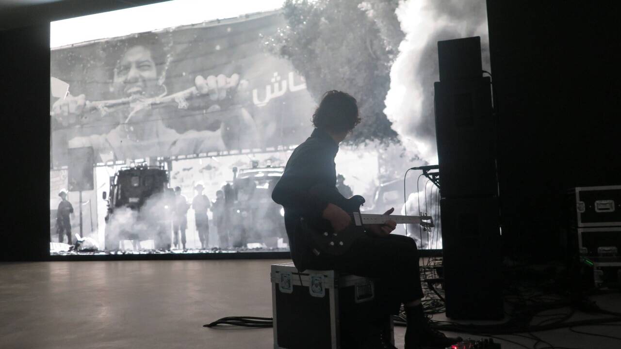 Im australischen Pavillon trifft Sound auf Vision. 