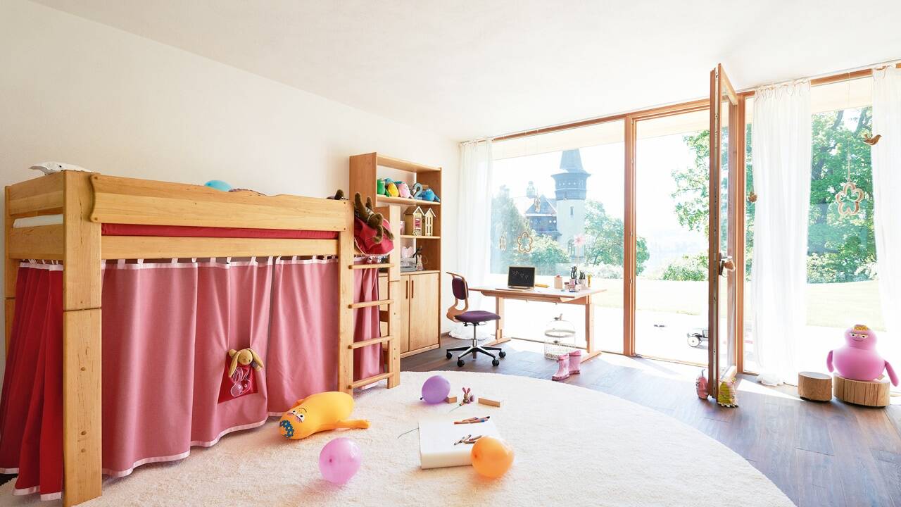 Licht, Luft und Sonne brauchen (nicht nur) die Kinderzimmer. 