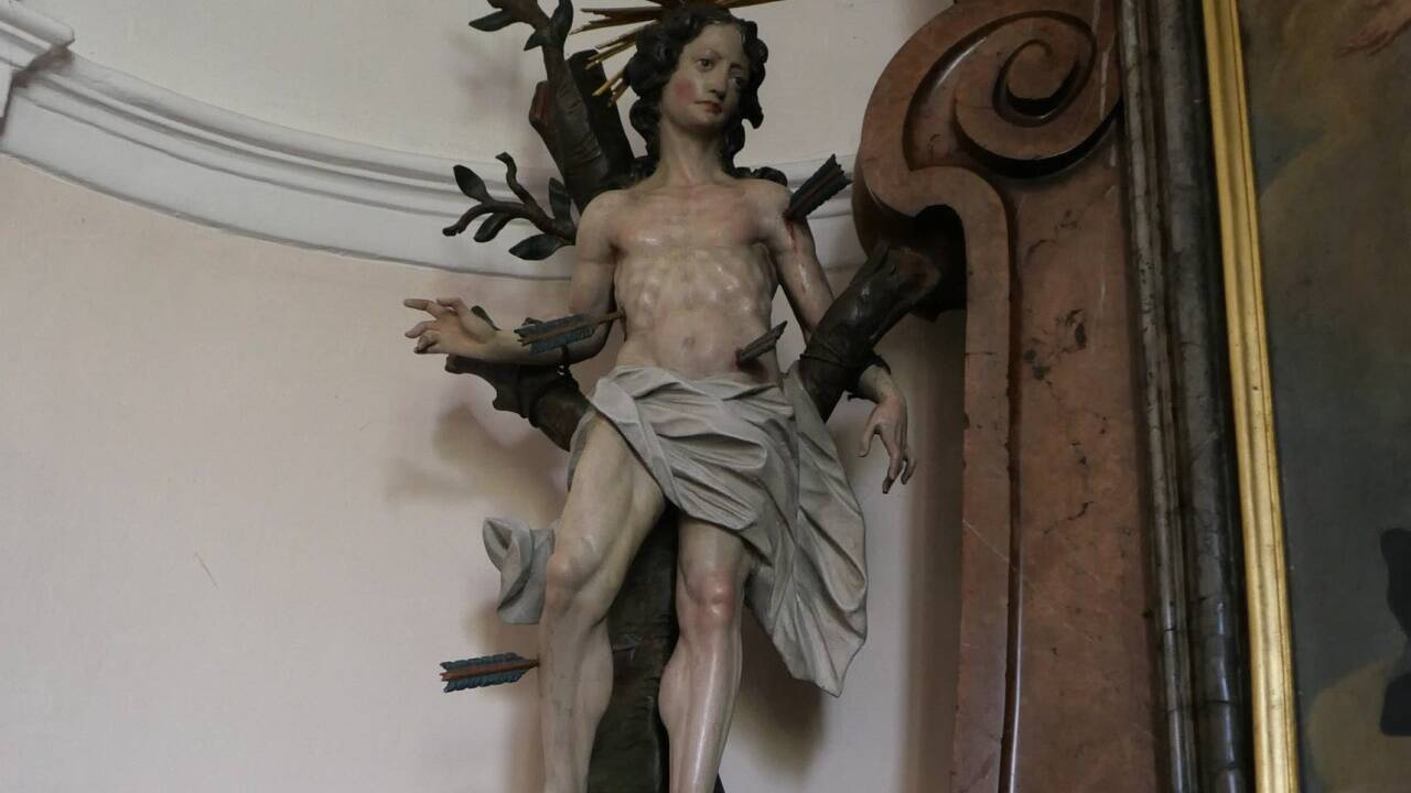 St. Sebastian.  
