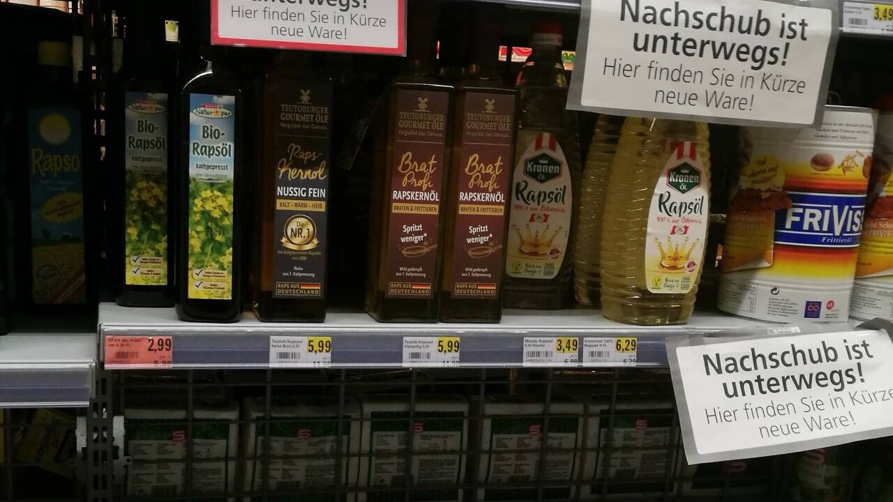 Lücken gibt es in den Supermarktregalen längst. 